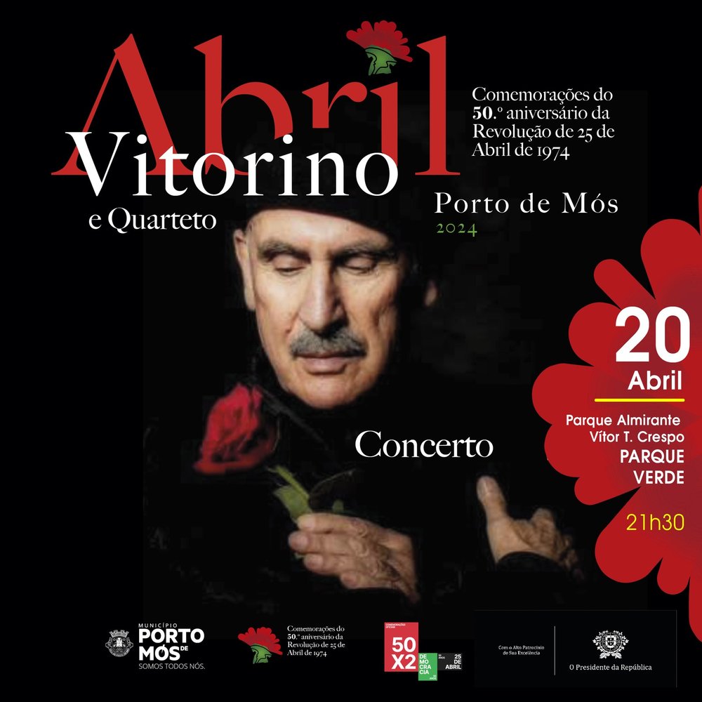 Capa do Evento  Concerto Vitorino e Quarteto
