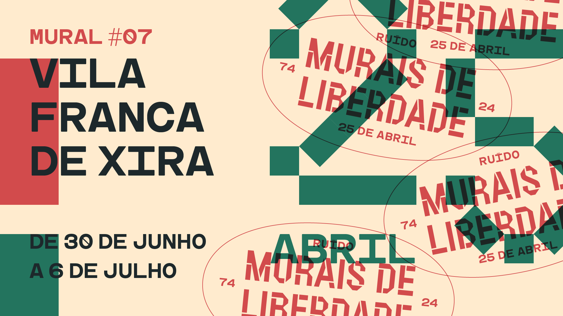 Capa do Evento Murais de Liberdade – Vila Franca de Xira