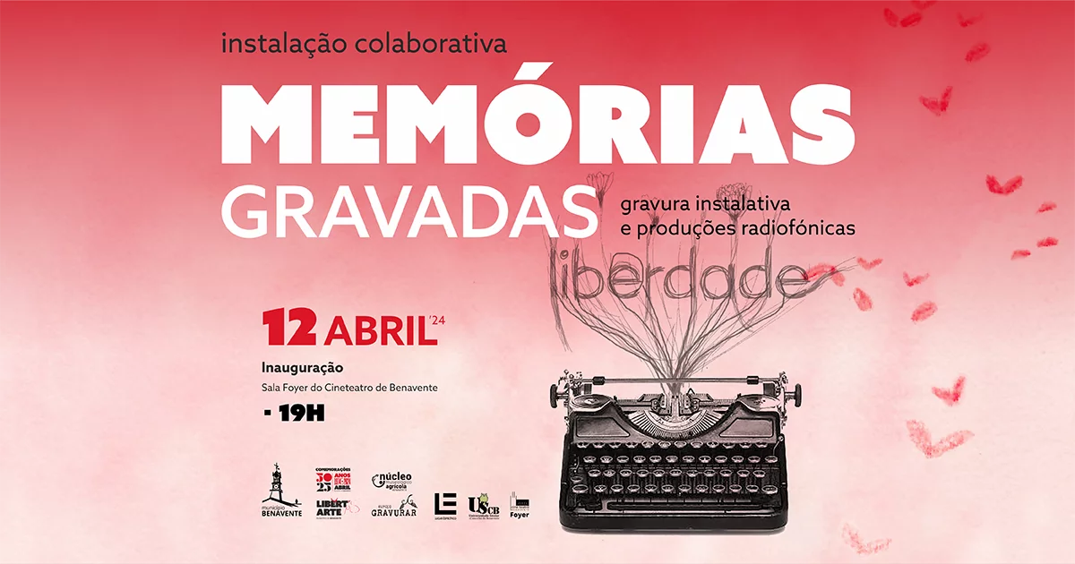 Capa do Evento Exposição “Memórias gravadas”