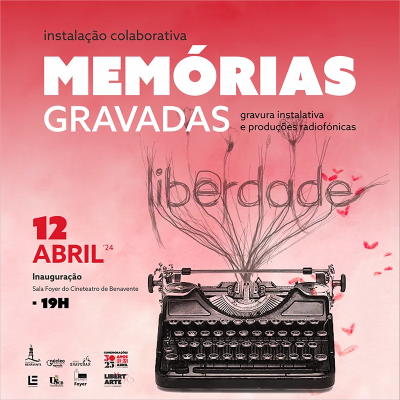 Capa Oficial do Evento Exposição “Memórias gravadas”