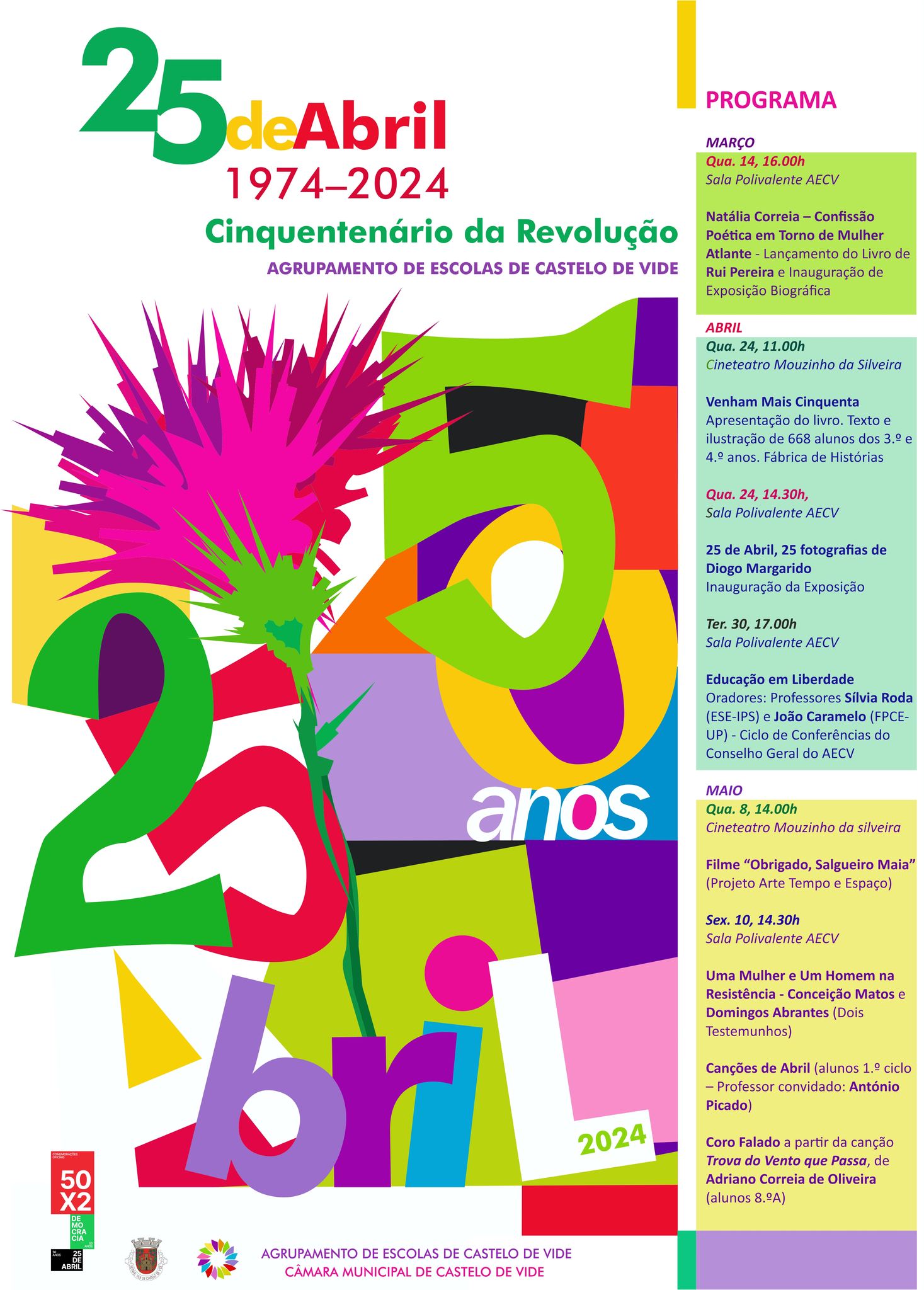 Capa do Evento Cinquentenário da Revolução