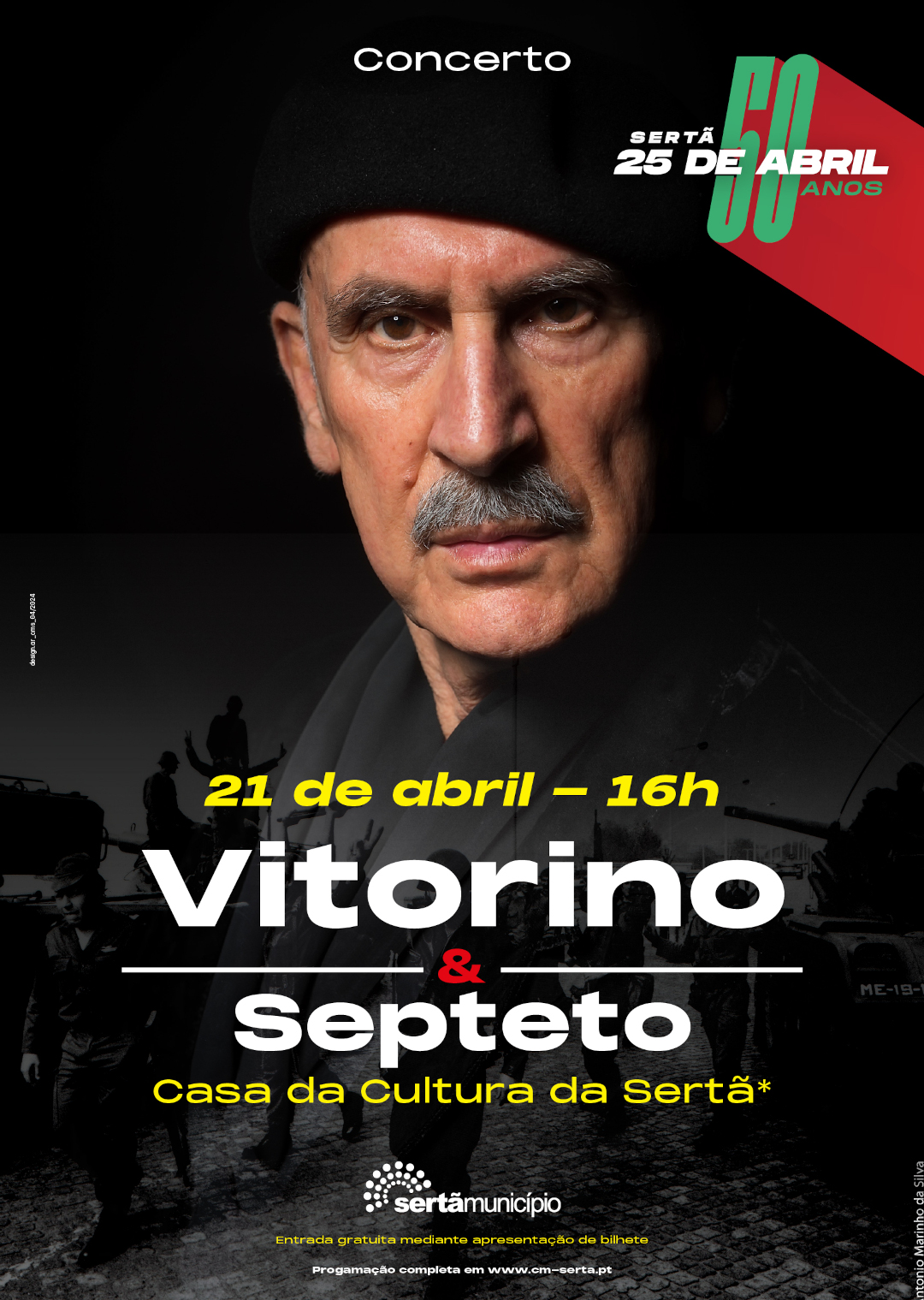 Capa Oficial do Evento Vitorino & Septeto