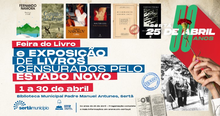 Capa do Evento Exposição de livros censurados pelo Estado Novo