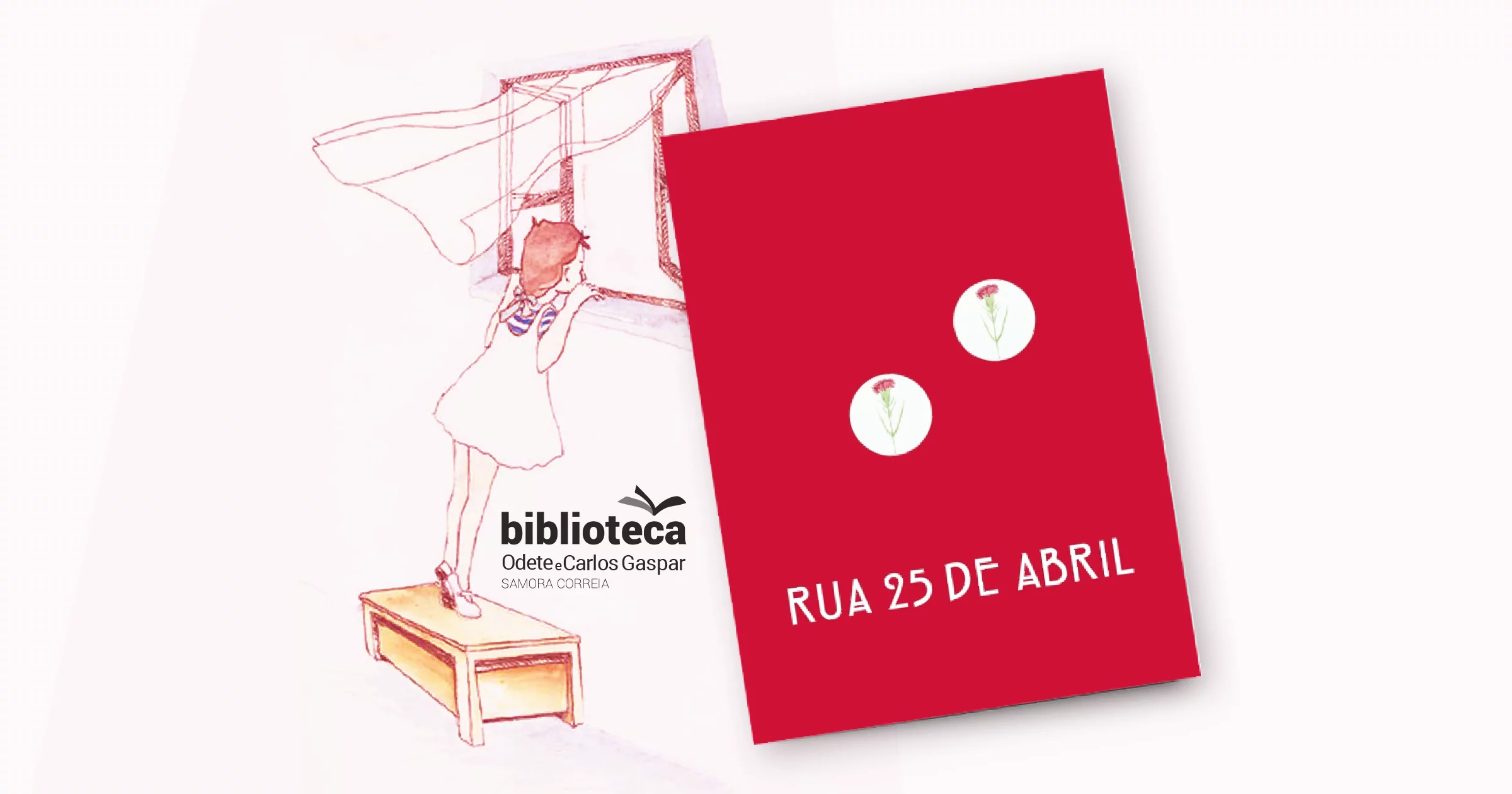 Capa do Evento Dia Mundial do Livro “Rua 25 de Abril”