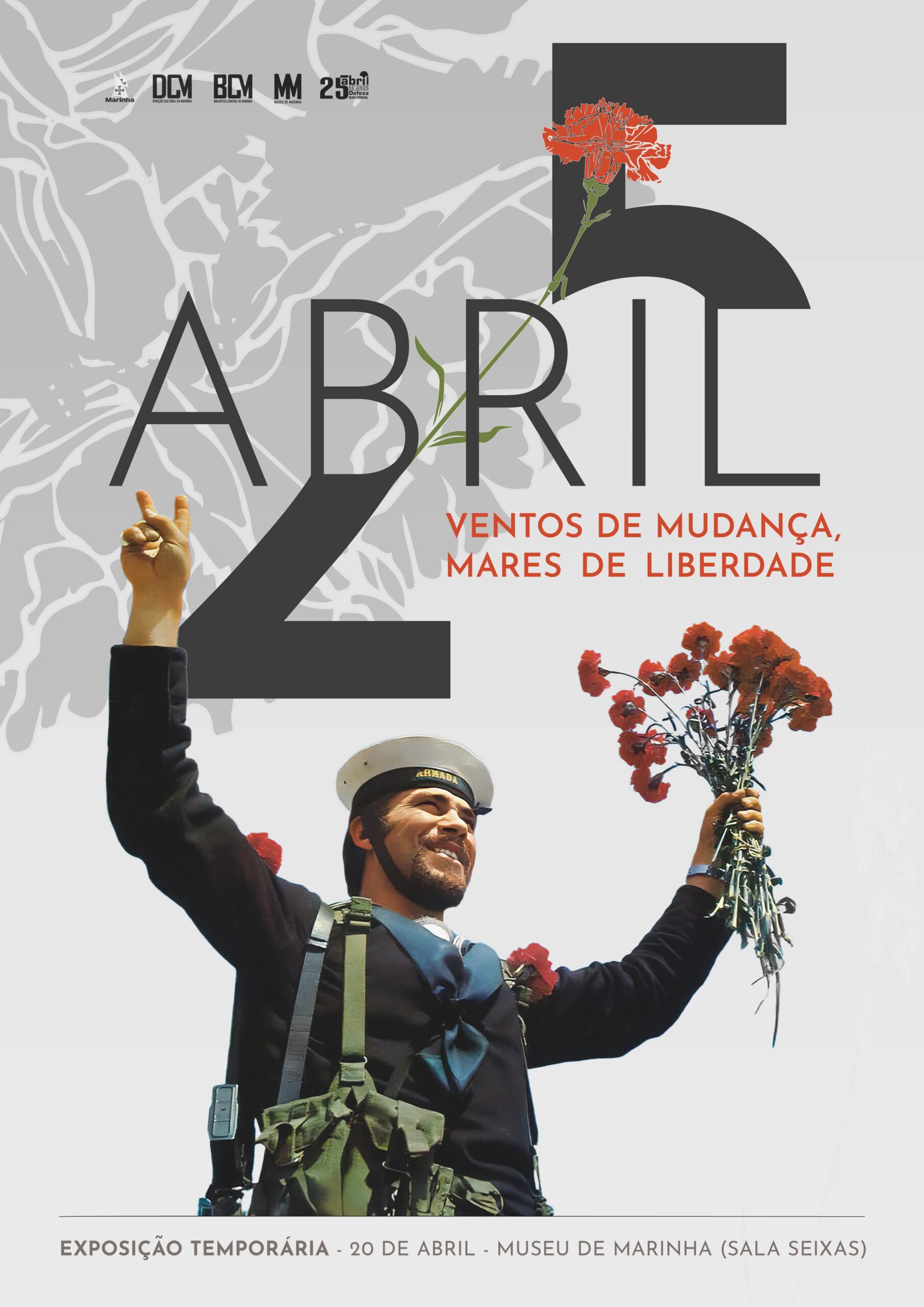 Capa do Evento 25 de Abril: Ventos de Mudança, Mares de Liberdade