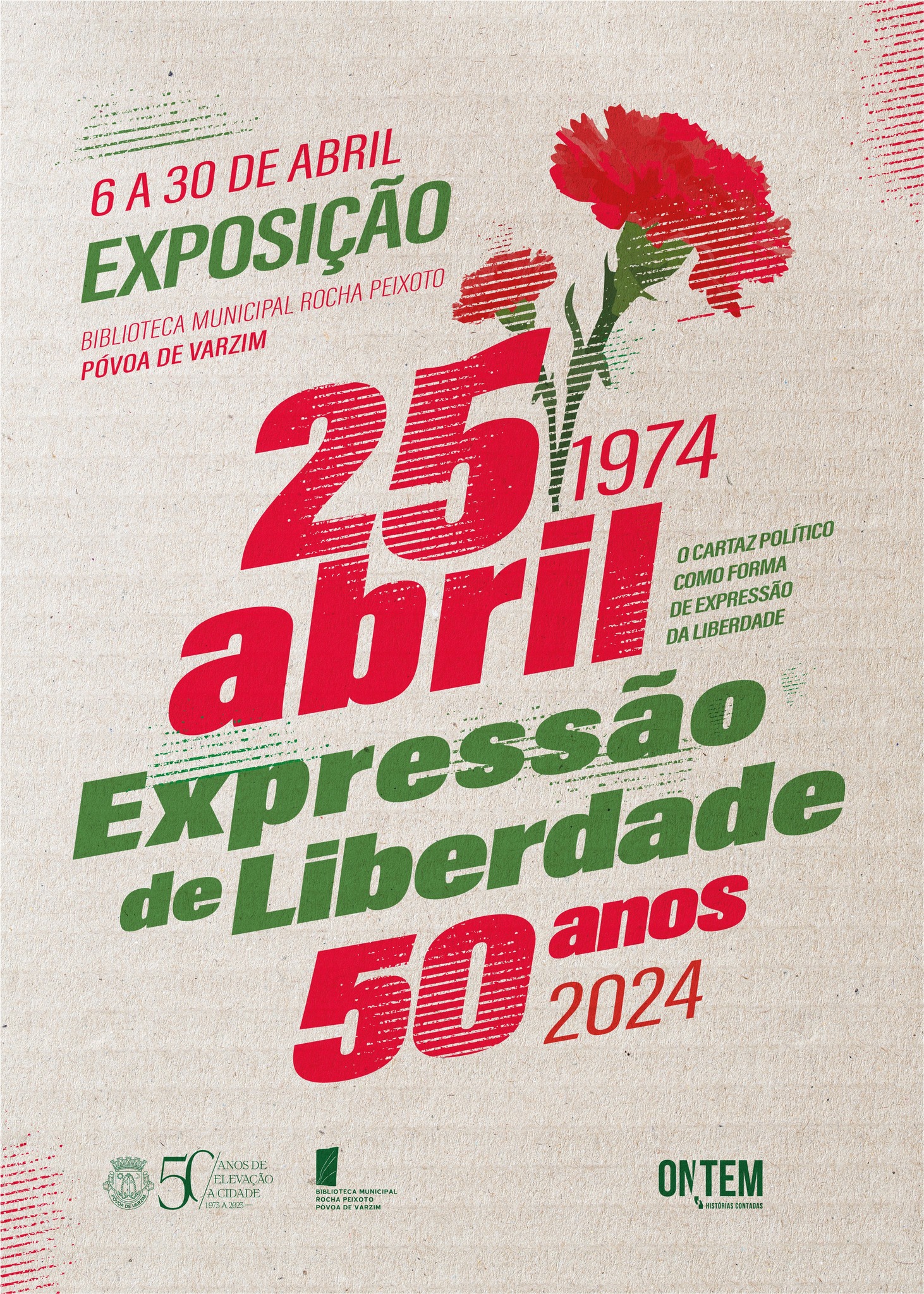 Capa do Evento Exposição: Cartazes do 25 de Abril - Coleção particular de Mário Linhares