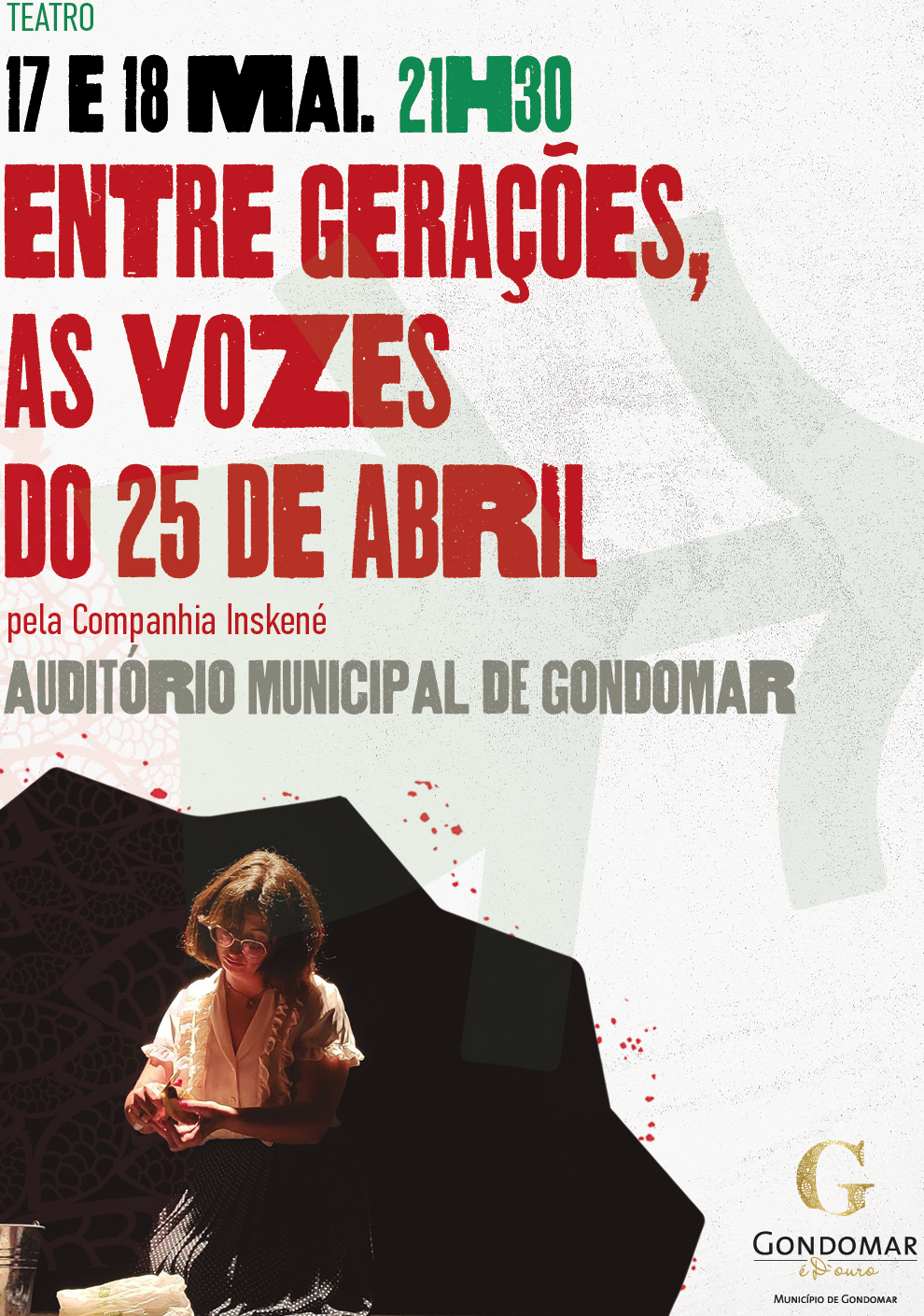 Capa do Evento Entre Gerações As Vozes do 25 de Abril