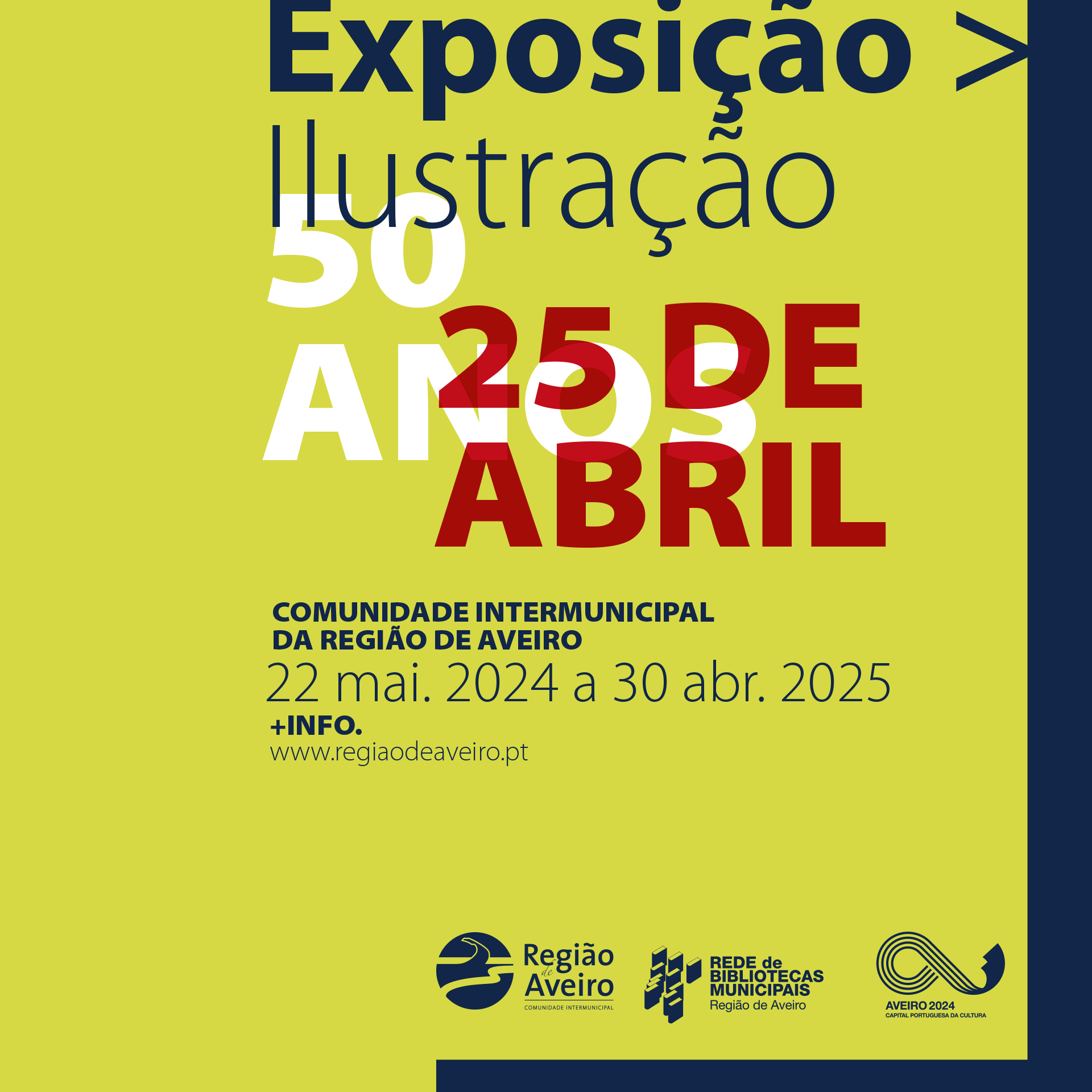 Capa Oficial do Evento Exposição de Ilustração 