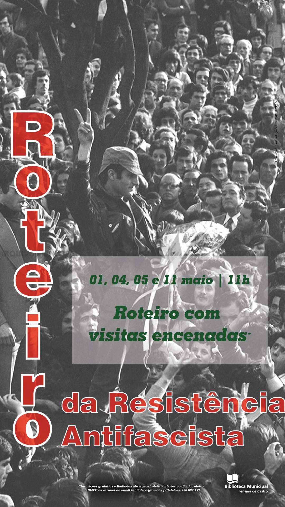 Capa do Evento Roteiro da Resistência Antifascista | 04 maio 2024