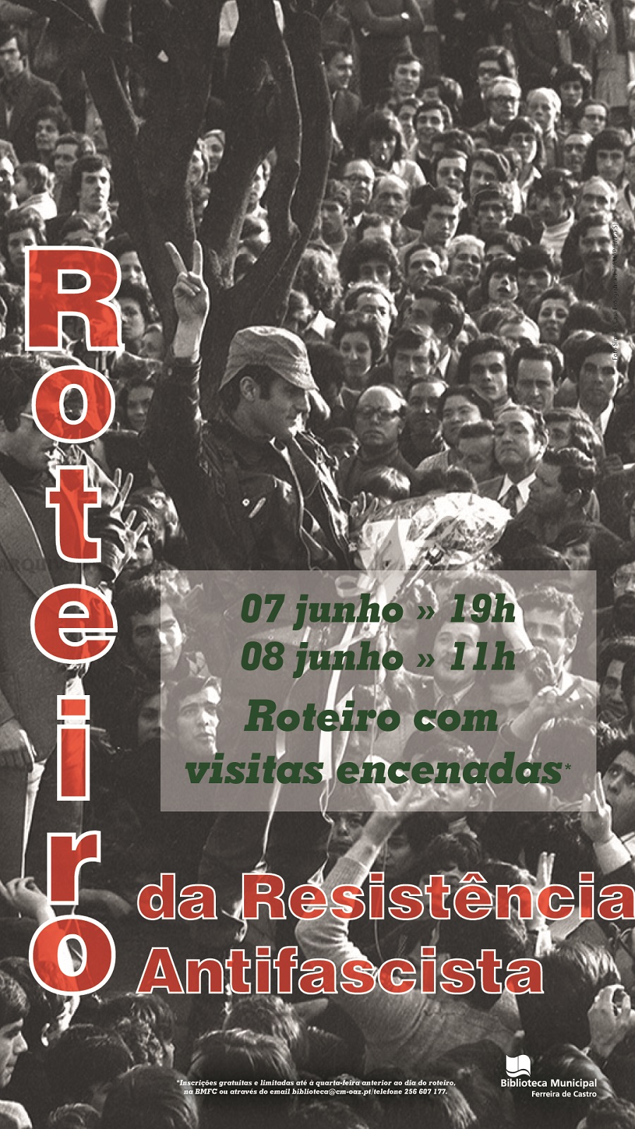 Capa do Evento Roteiro da Resistência Antifascista | 08 junho 2024