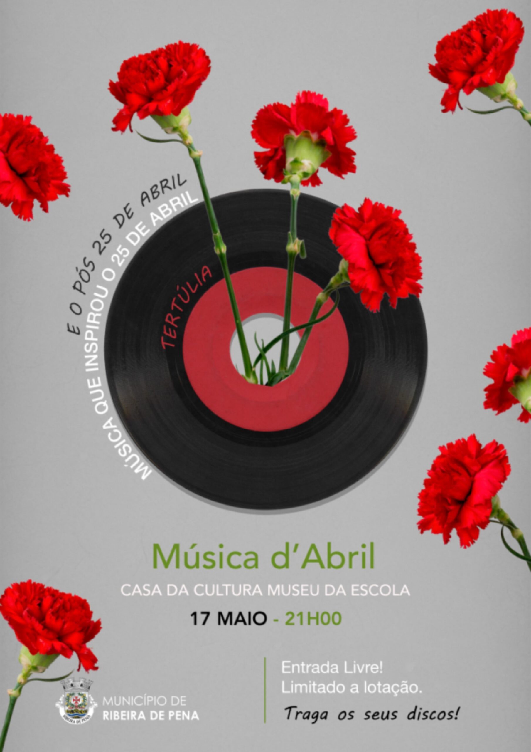 Capa do Evento MÚSICAS DE ABRIL - MUSEU ESCOLA RIBEIRA DE PENA