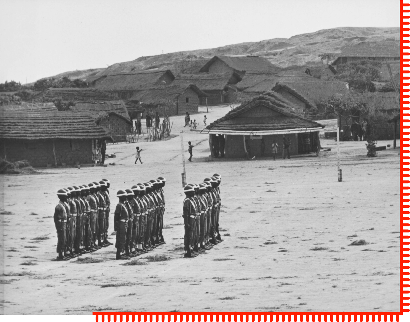 Campo de treino da FNLA junto à fronteira do Zaire, 22 de agosto de 1973. Fotógrafo: Rob Mieremet / Anefo. Fonte: Arquivos Nacionais dos Países Baixos