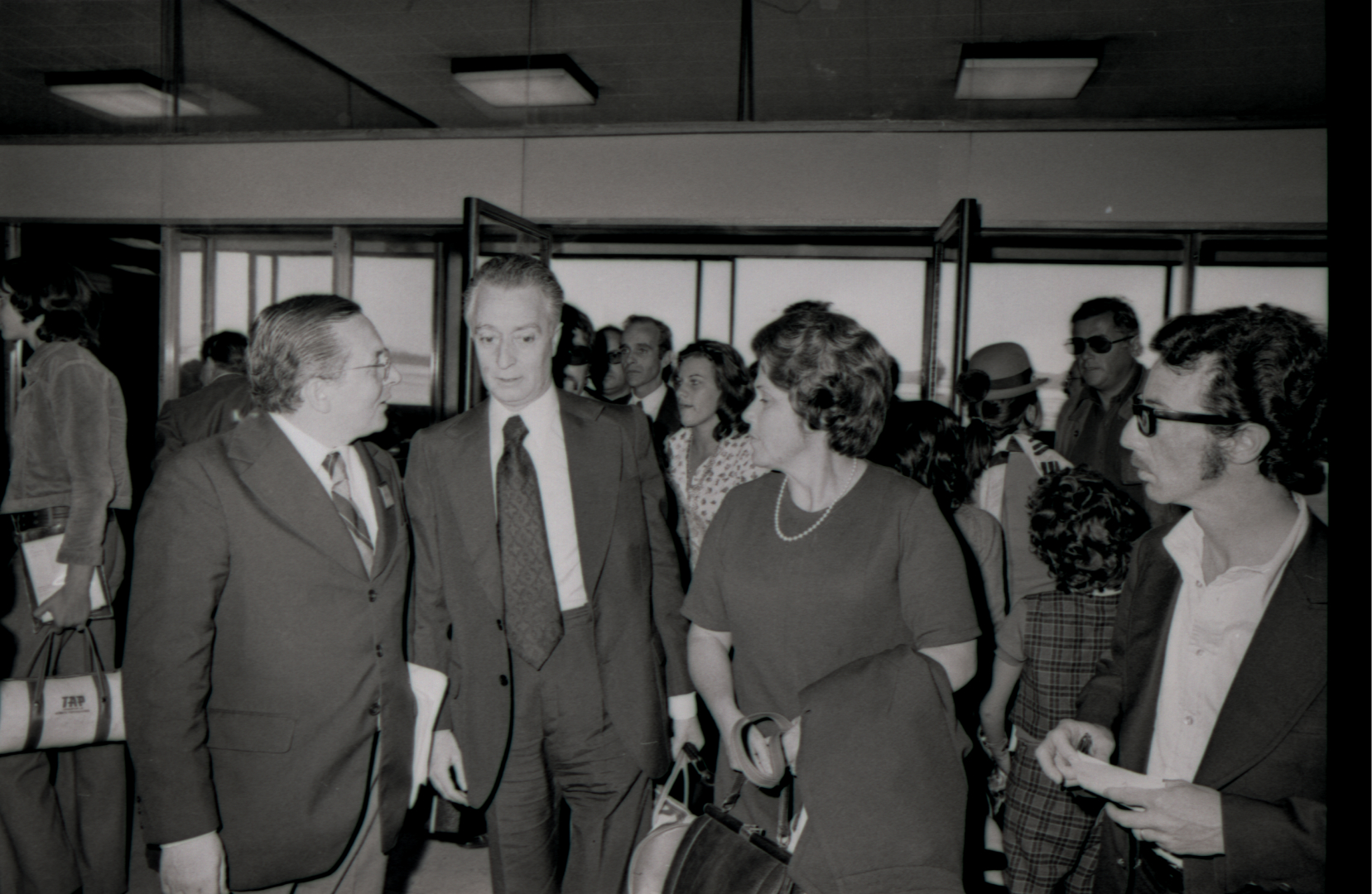 Chegada a Lisboa do governador-geral de Angola, general Silvino Silvério Marques, 20 de julho de 1974. Fonte: ANTT, EPJS