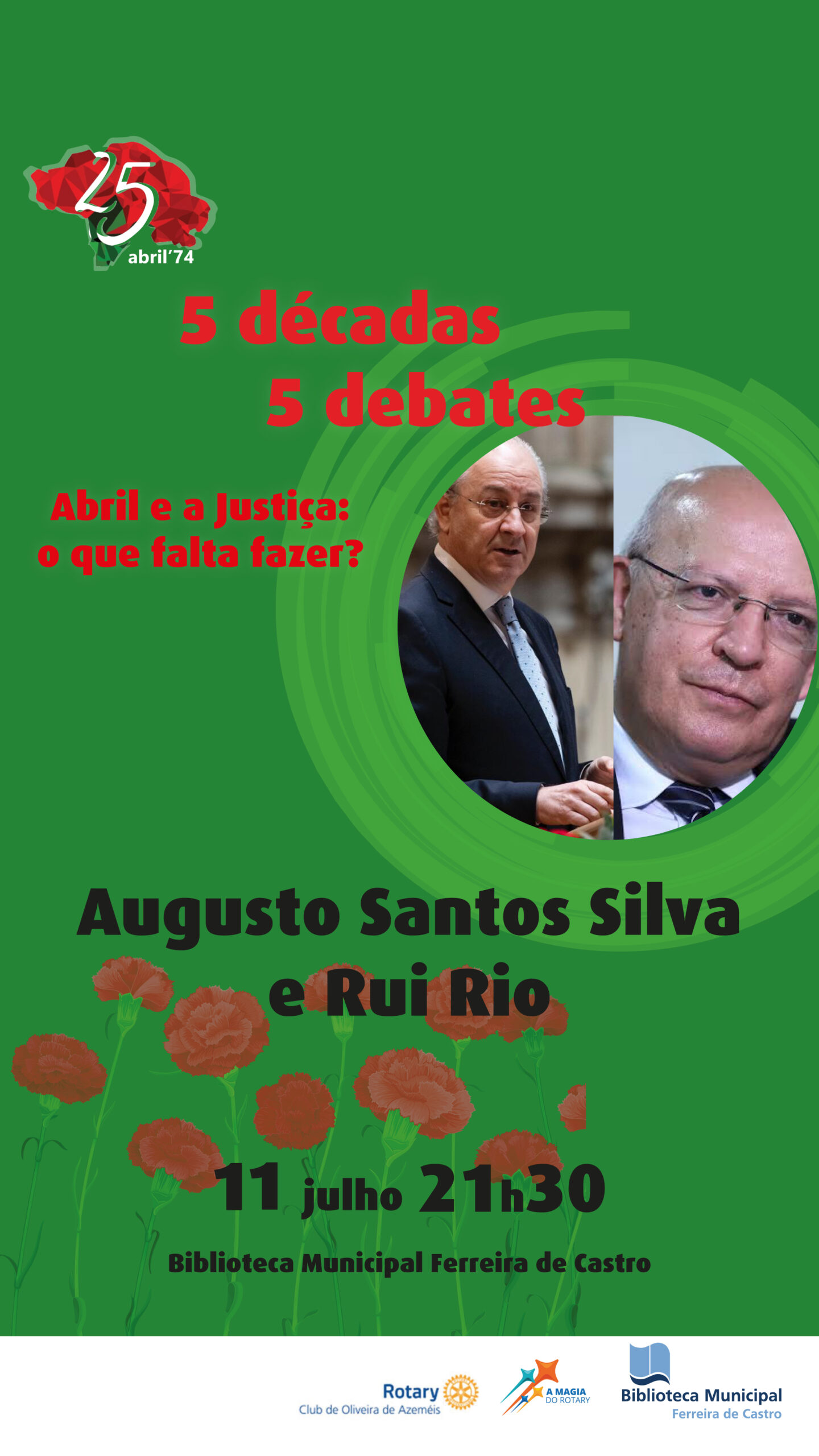 Capa do Evento À Conversa com… Augusto Santos Silva e Rui Rio