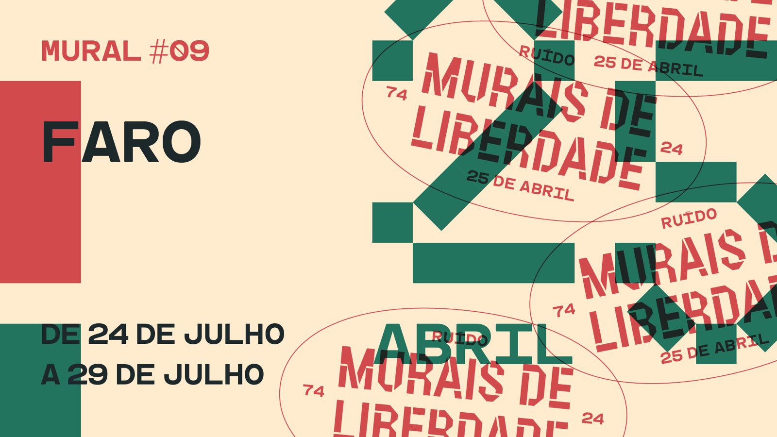 Capa do Evento Murais de Liberdade - Faro 