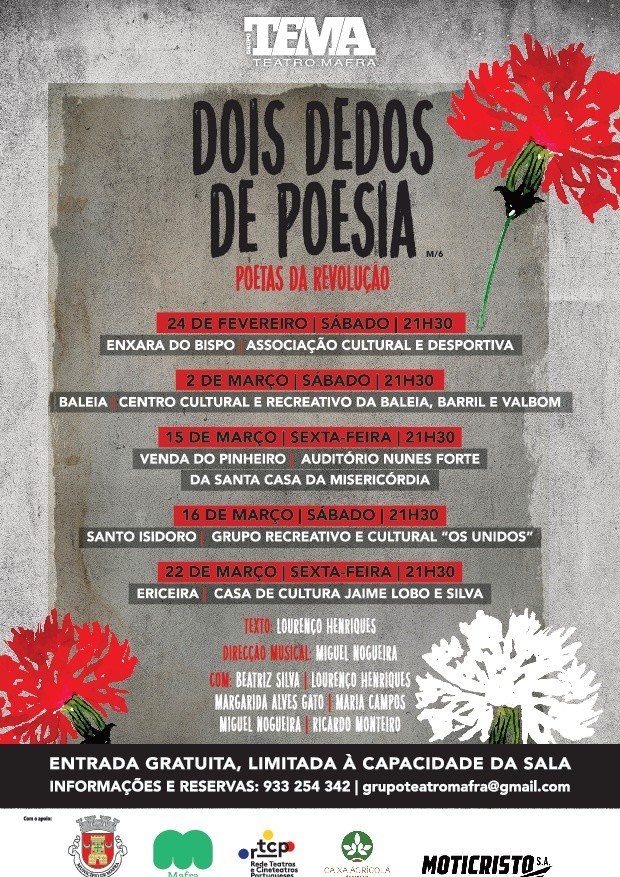 Capa Oficial do Evento Dois Dedos de Poesia 