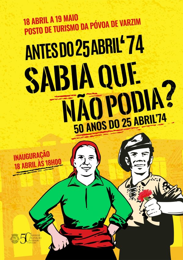 Capa do Evento Antes do 25 de Abril, SABIA QUE NÃO PODIA?