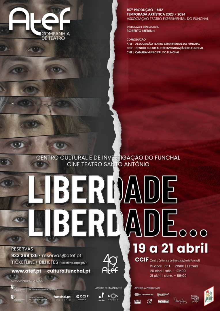 Capa Oficial do Evento Liberdade, Liberdade...