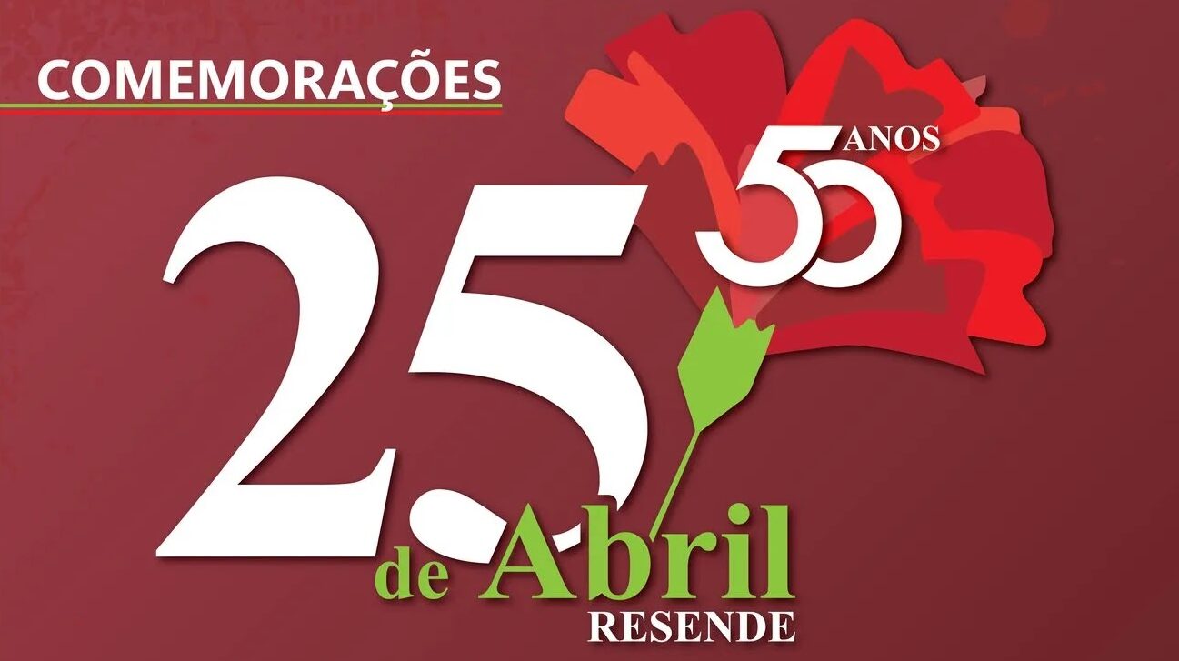 Capa Oficial do Evento Comemorações Solenes do 50.ª aniversário do 25 de abril