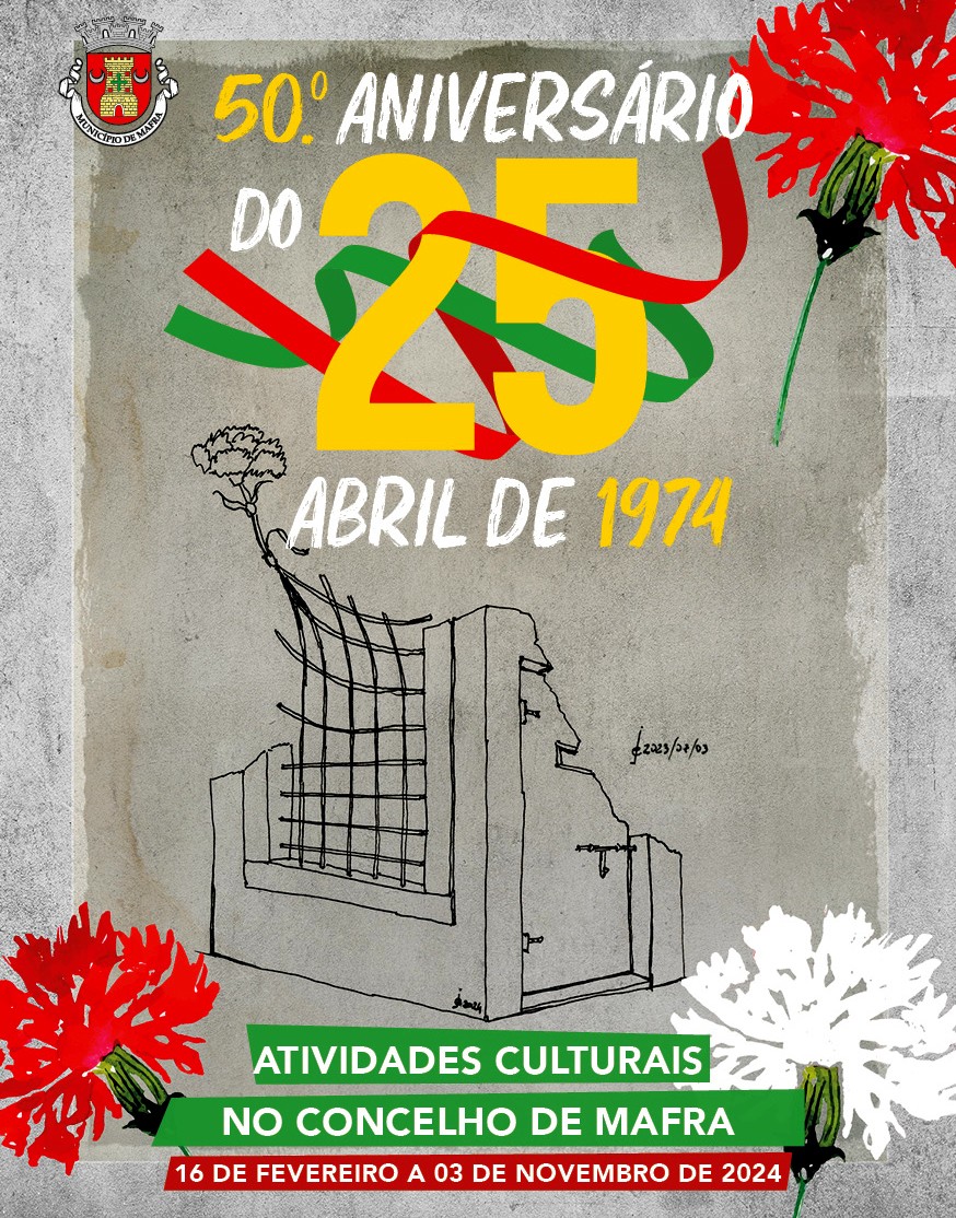 Capa do Evento Festival Literário de Mafra: 50 anos de abril