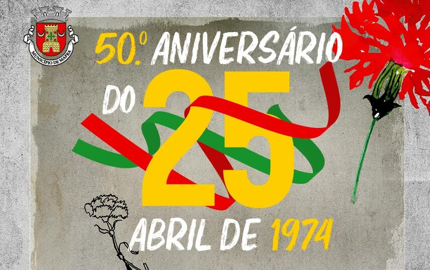 Capa Oficial do Evento Concerto de Carrilhão alusivo ao 25 de abril