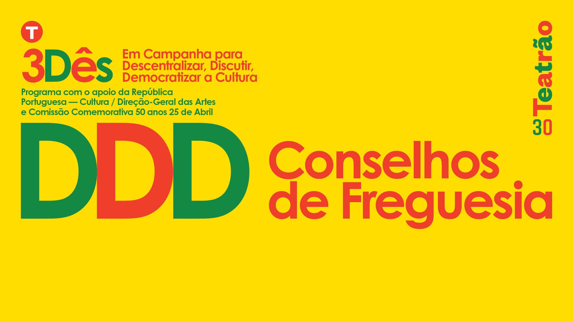 Capa Oficial do Evento Conselho de Freguesia