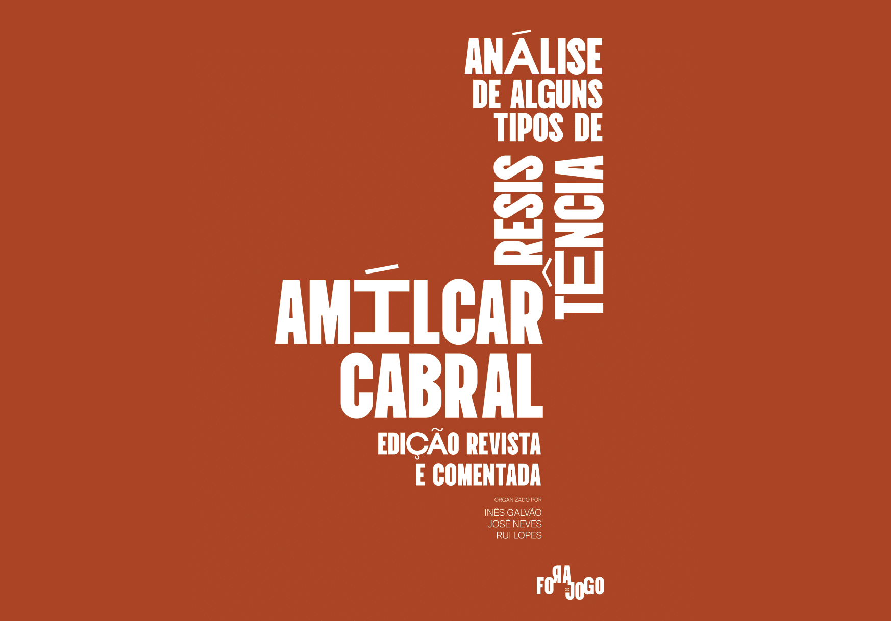 Capa do Evento “Análise de Alguns tipos de Resistência”, de Amílcar Cabral