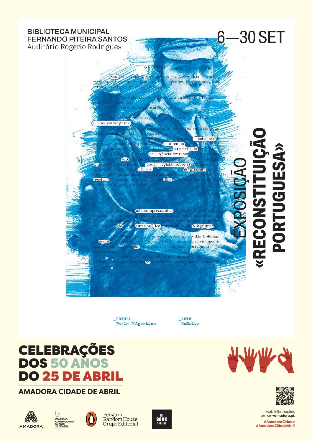 Capa Oficial do Evento Exposição «Reconstituição Portuguesa»