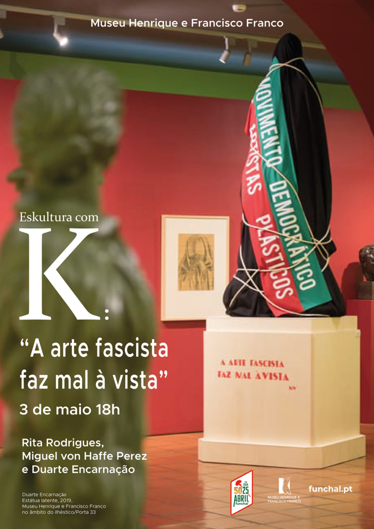 Capa Oficial do Evento Conversa sobre a Exposição EsKultura com K: “A arte fascista faz mal à vista”