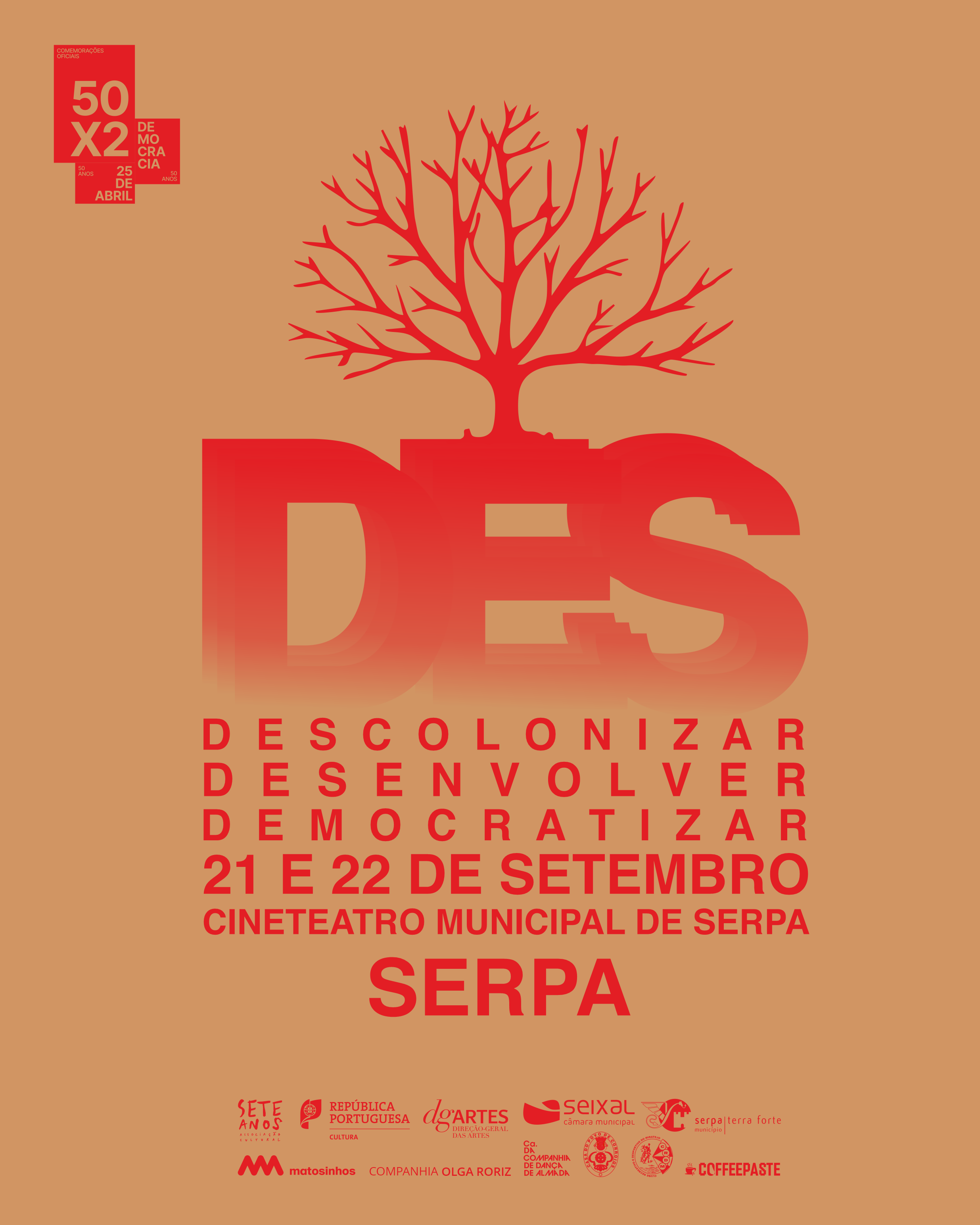 Capa Oficial do Evento «DES» · Serpa (segunda data)