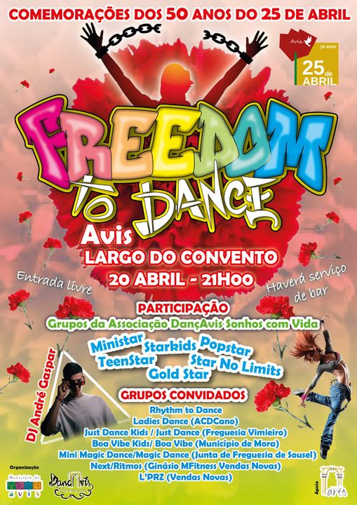 Capa do Evento Espetáculo Freedom to Dance 