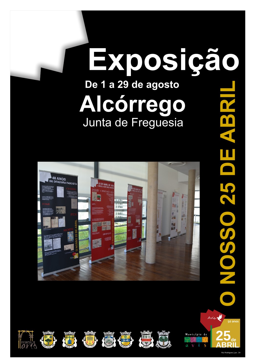 Capa do Evento Exposição O Nosso 25 de Abril _ Alcórrego 