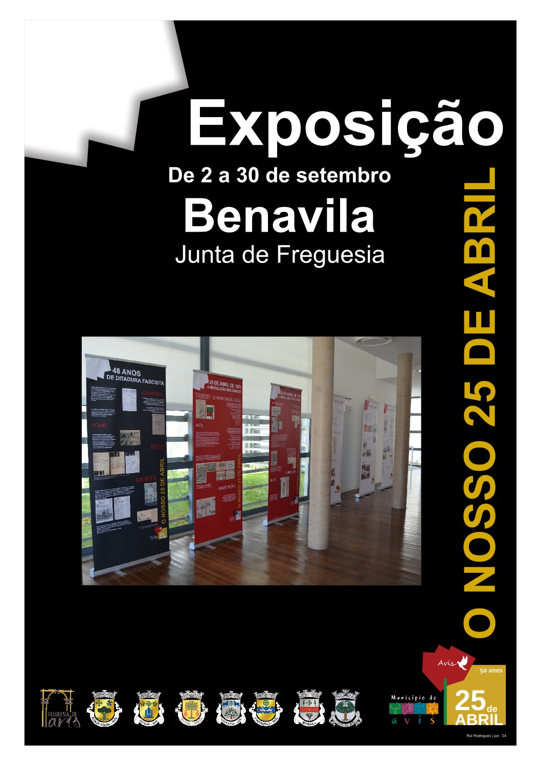 Capa do Evento Exposição O Nosso 25 de Abril _ Benavila 