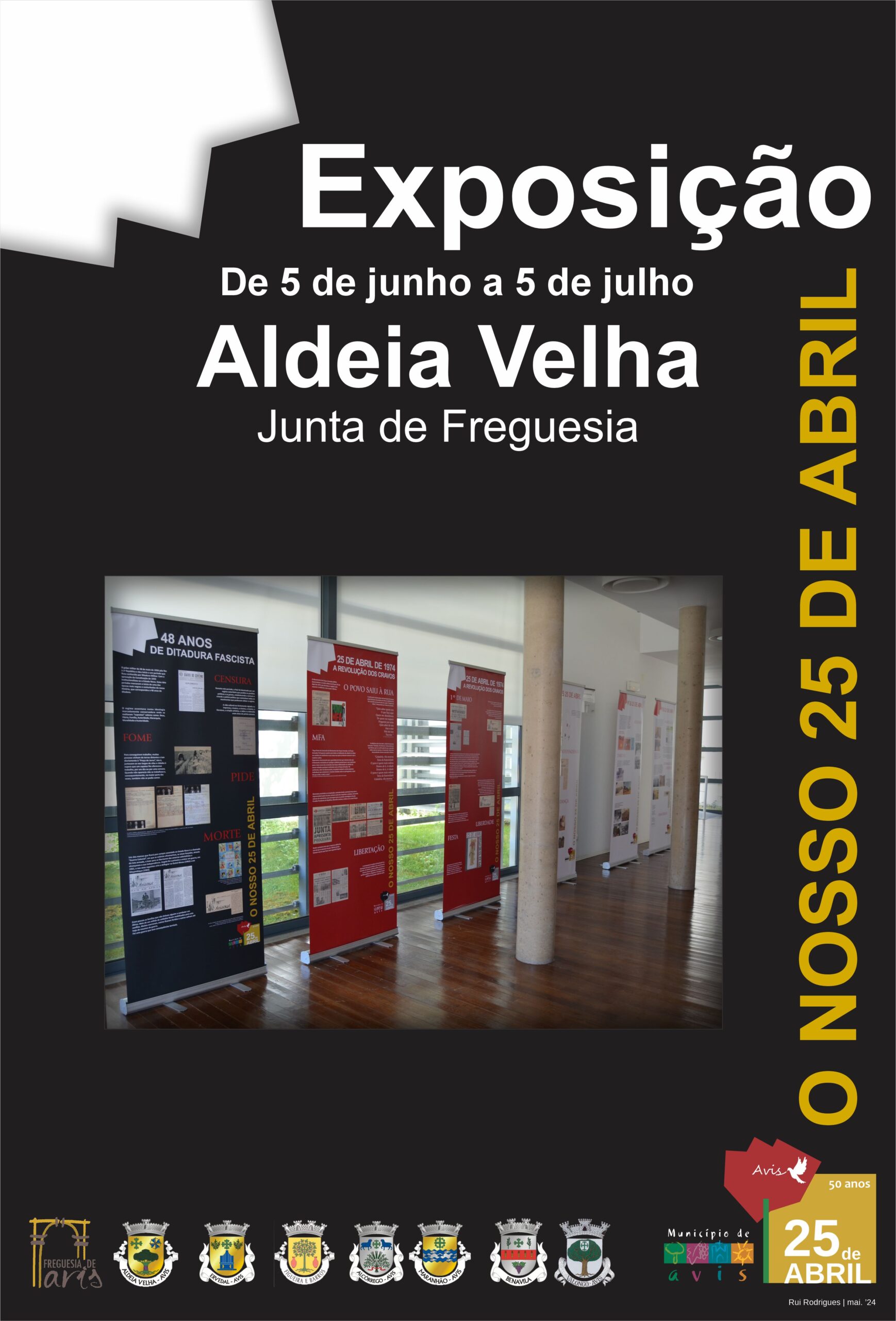 Capa do Evento Exposição O Nosso 25 de Abril - Aldeia Velha