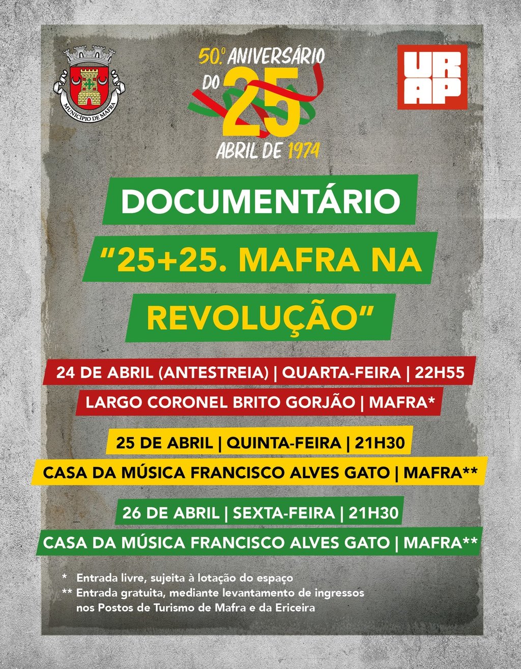 Capa do Evento Documentário 