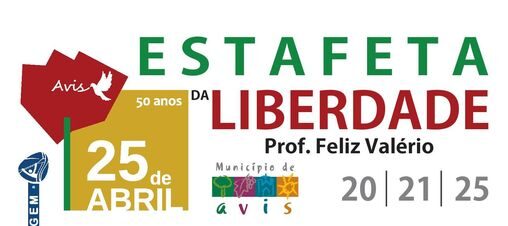 Capa Oficial do Evento Estafeta da Liberdade - Professor Feliz Valério 