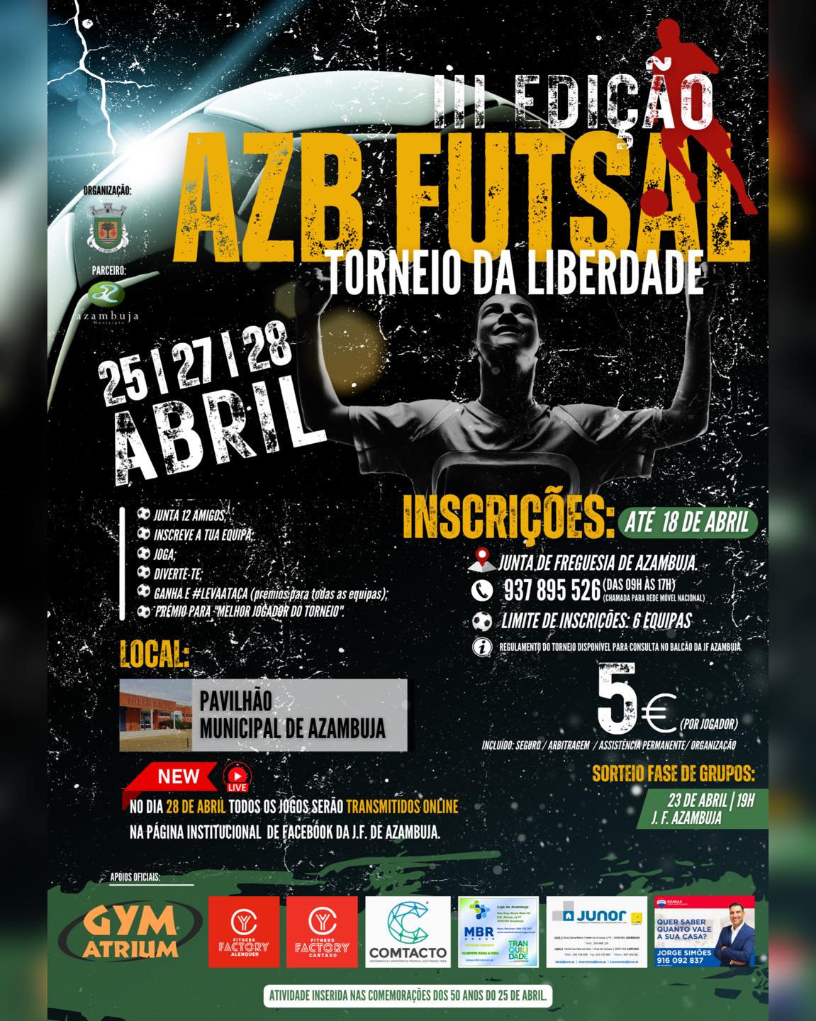 Capa do Evento O 25 de Abril na Freguesia de Azambuja