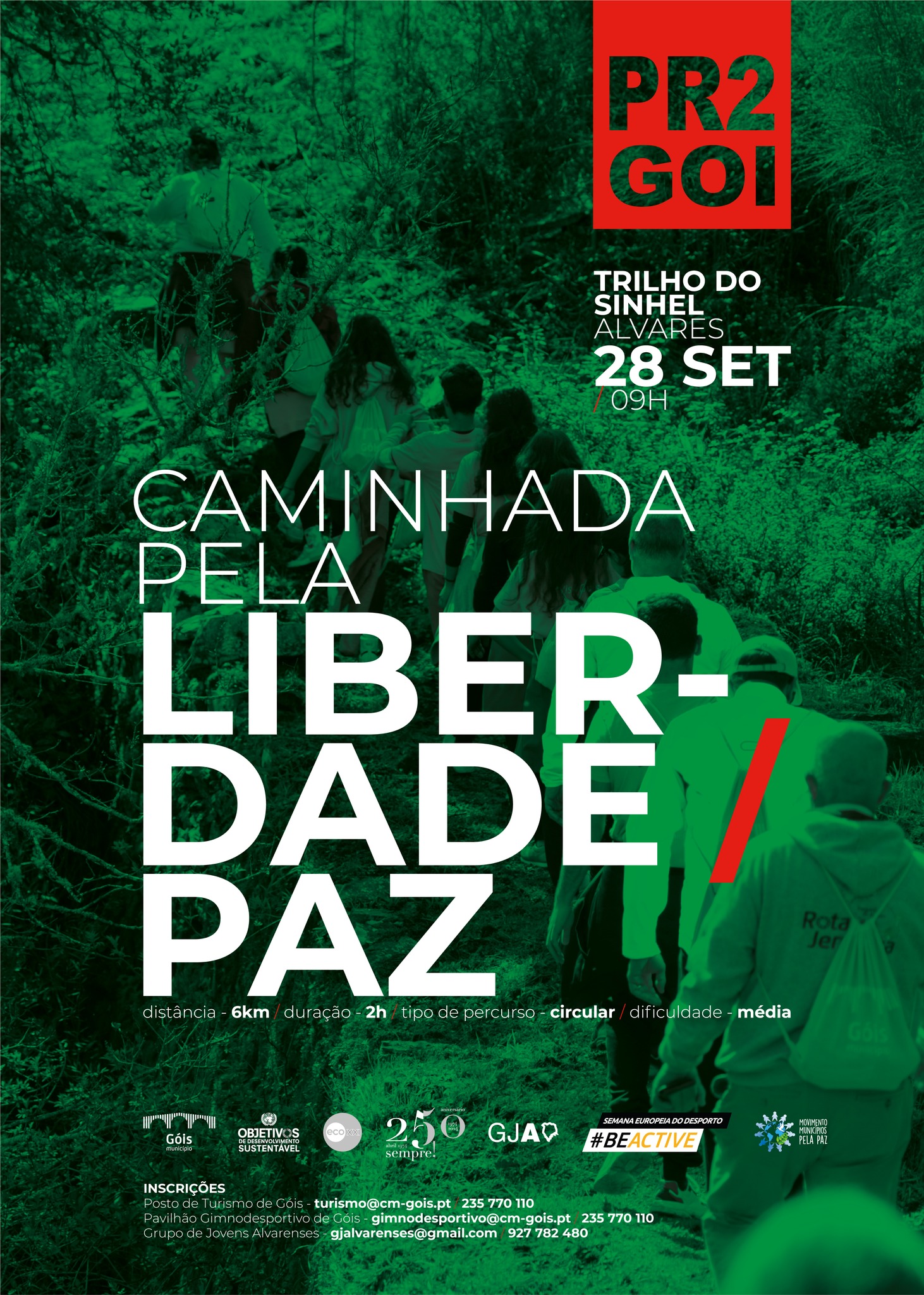 Capa do Evento Caminhada pela Liberdade/Paz