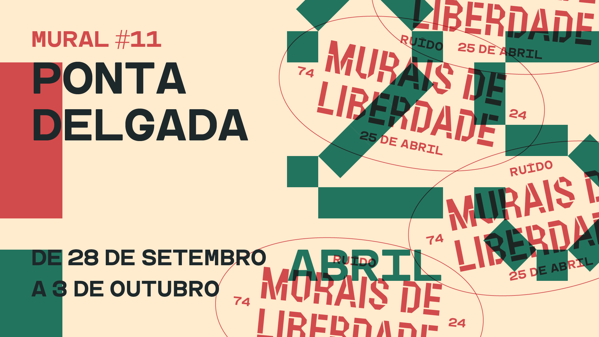 Capa do Evento Murais de Liberdade — Ponta Delgada