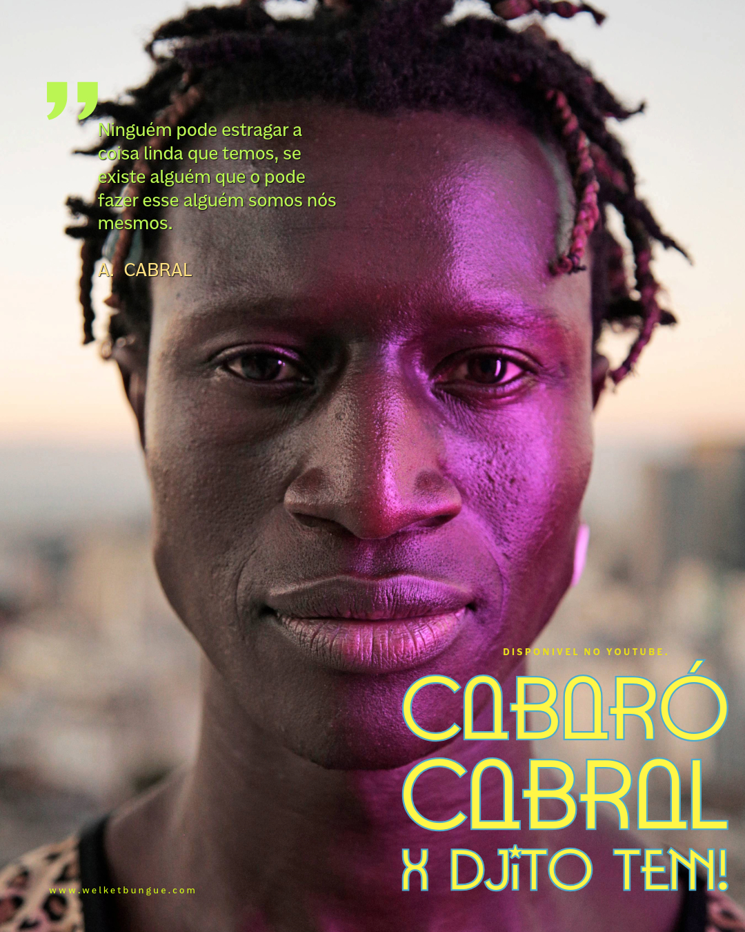 Capa Oficial do Evento Cabaró CABRAL x Djito Tem!