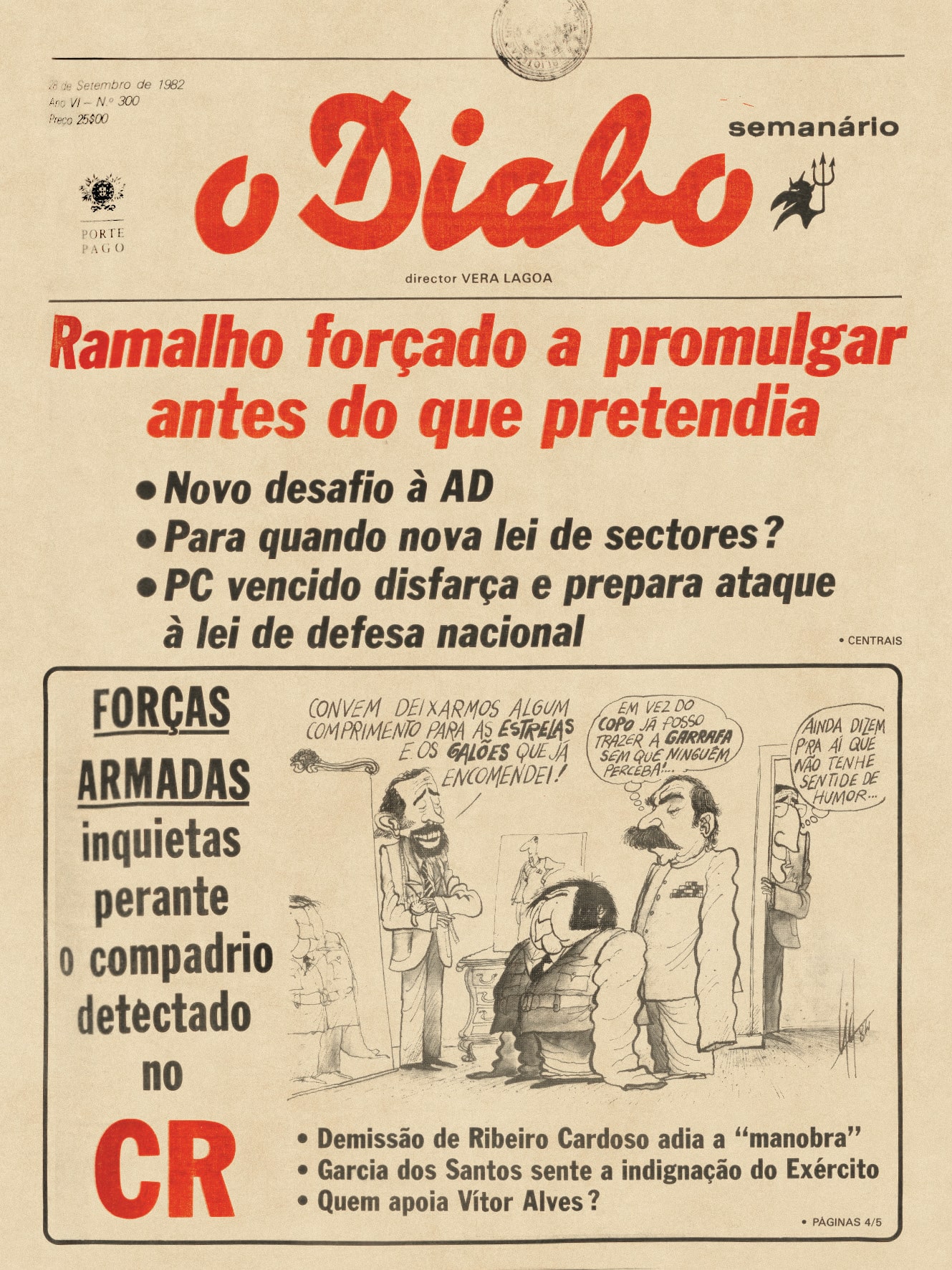 O Diabo, 28 de setembro de 1982. HML.