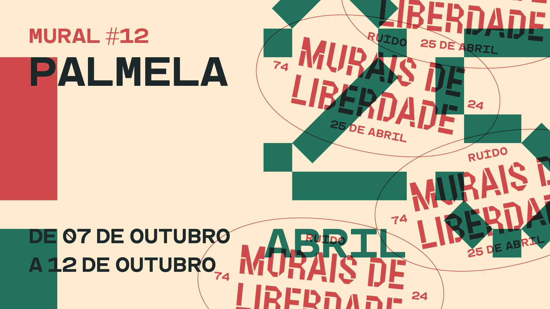 Capa do Evento Murais de Liberdade - Palmela