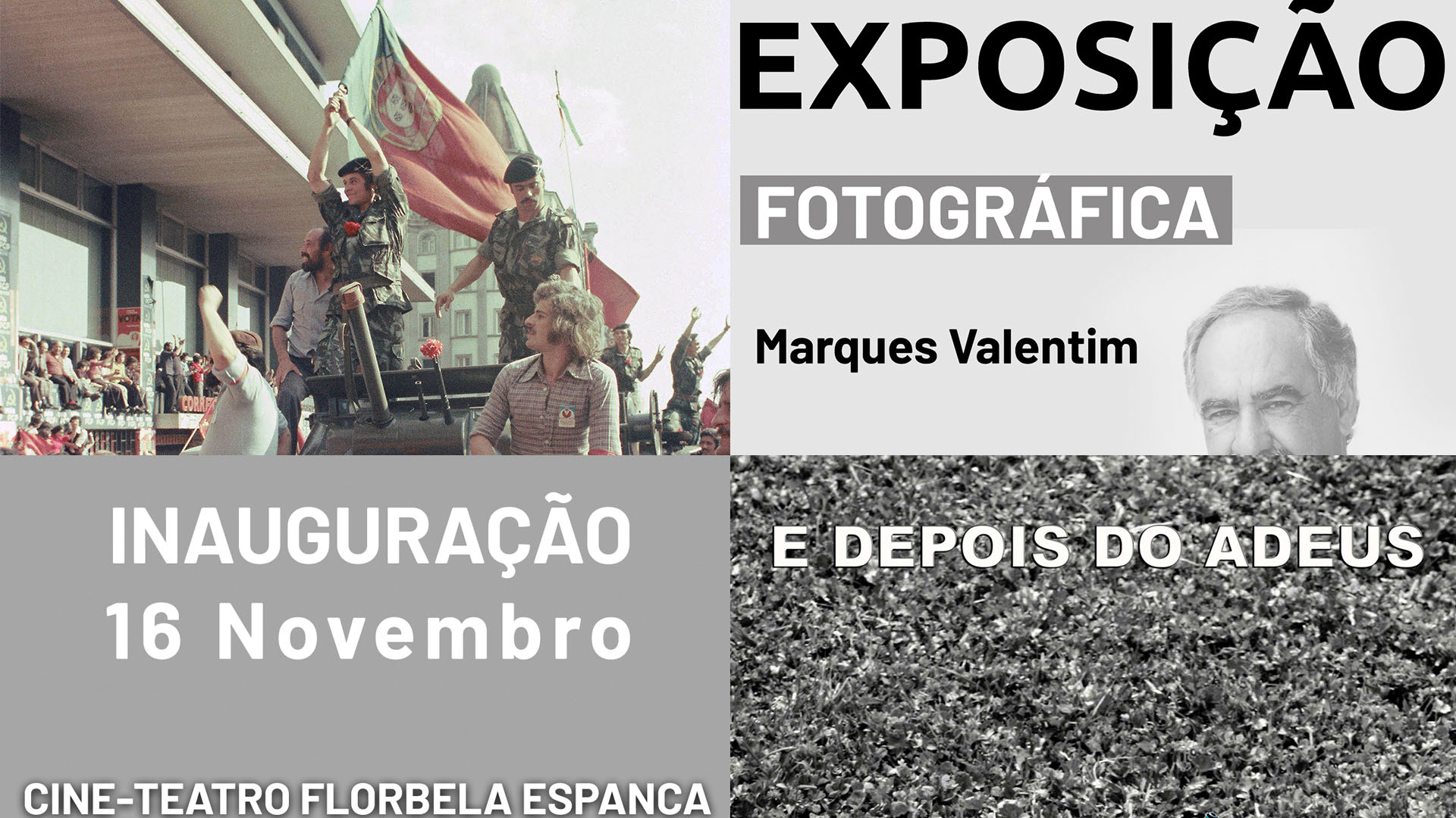 Capa do Evento Exposição Fotográfica ”E DEPOIS DO ADEUS - Fotografias com história”