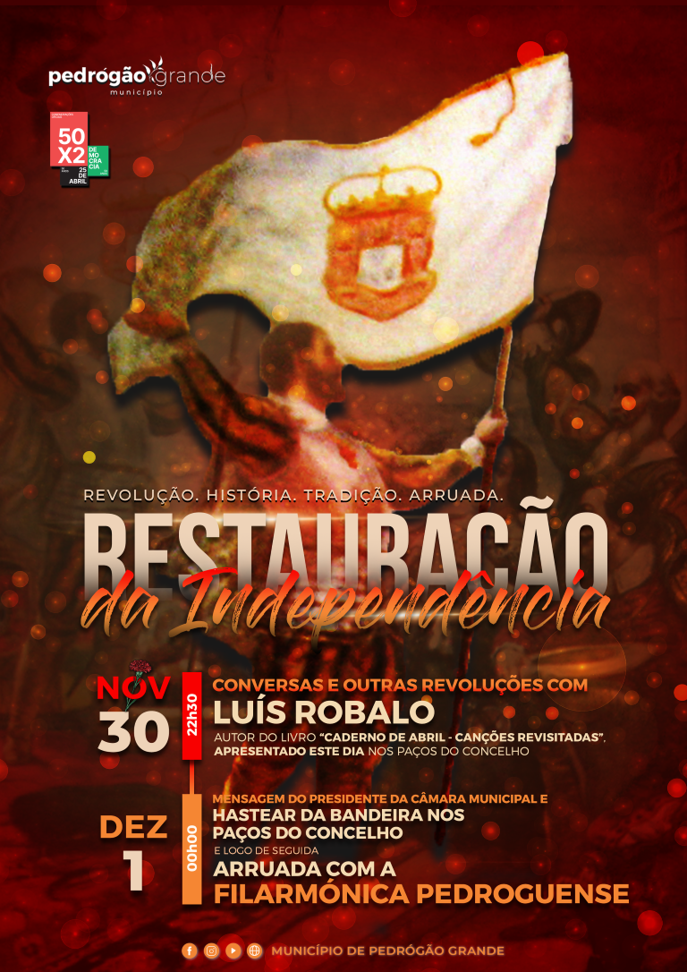 Capa do Evento Restauração da Independência