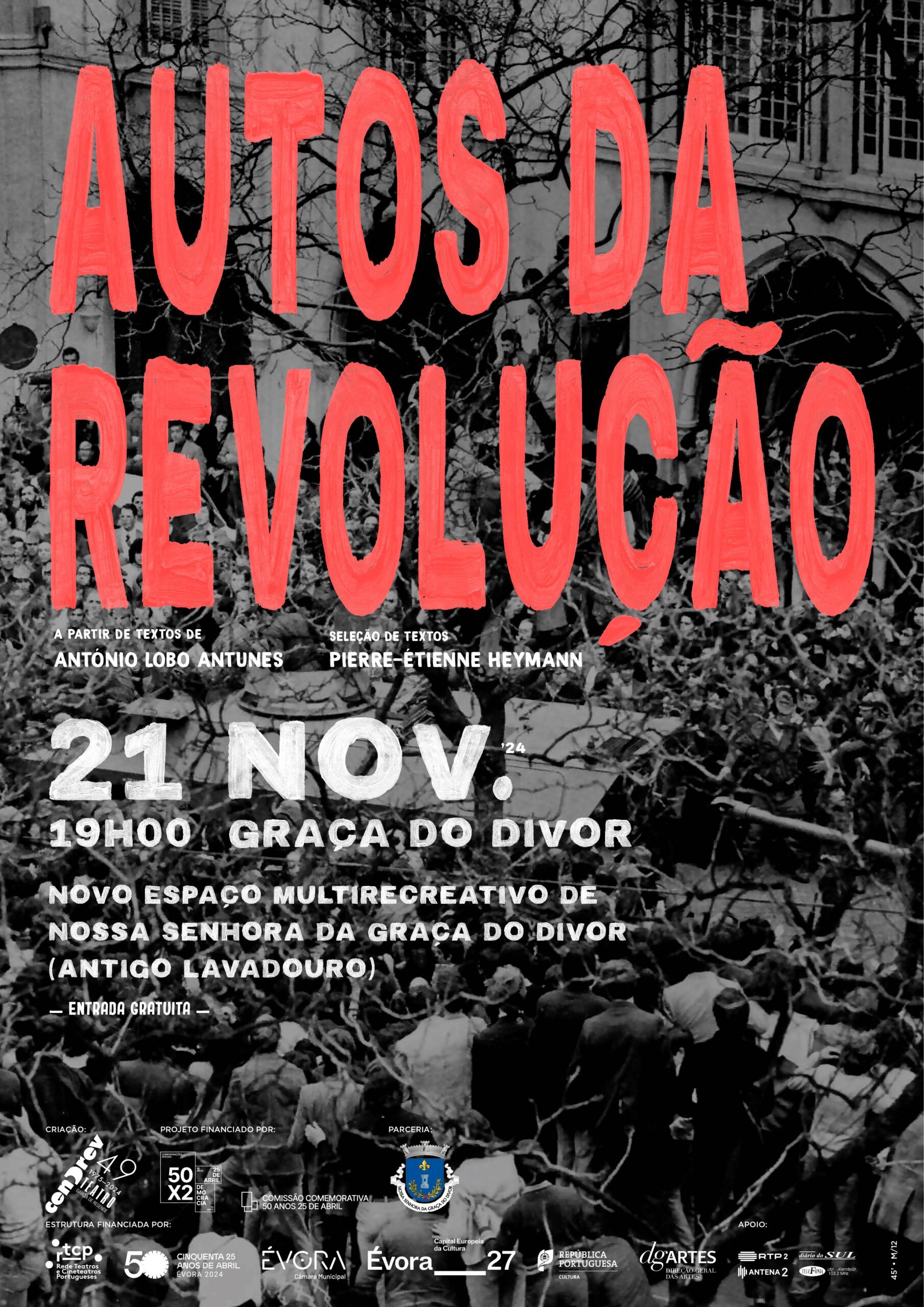 Capa Oficial do Evento Autos da Revolução 3