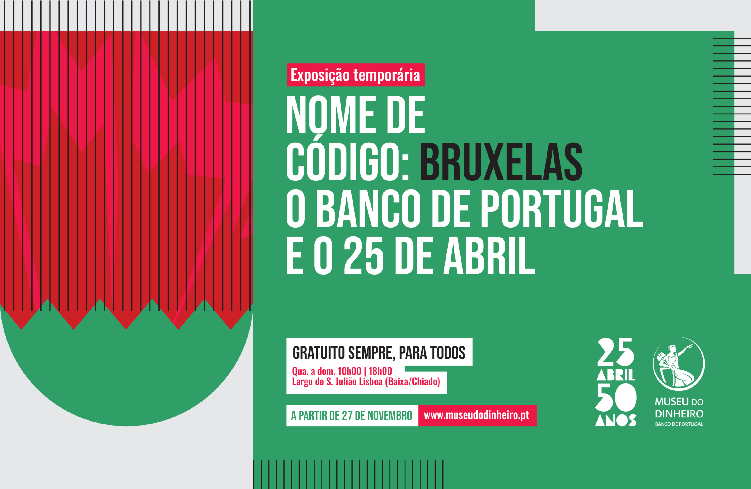 Capa do Evento Nome de código Bruxelas: o Banco de Portugal e o 25 de Abril