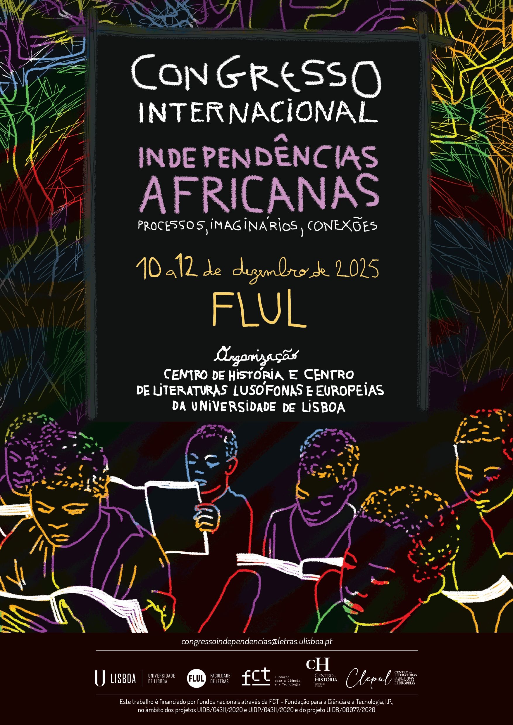 Capa do Evento Congresso Internacional Independências africanas: processos, imaginários, conexões