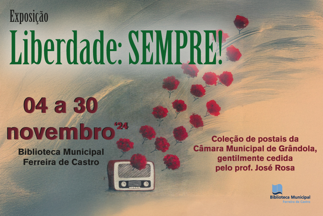 Capa Oficial do Evento Exposição “Liberdade: SEMPRE!” 