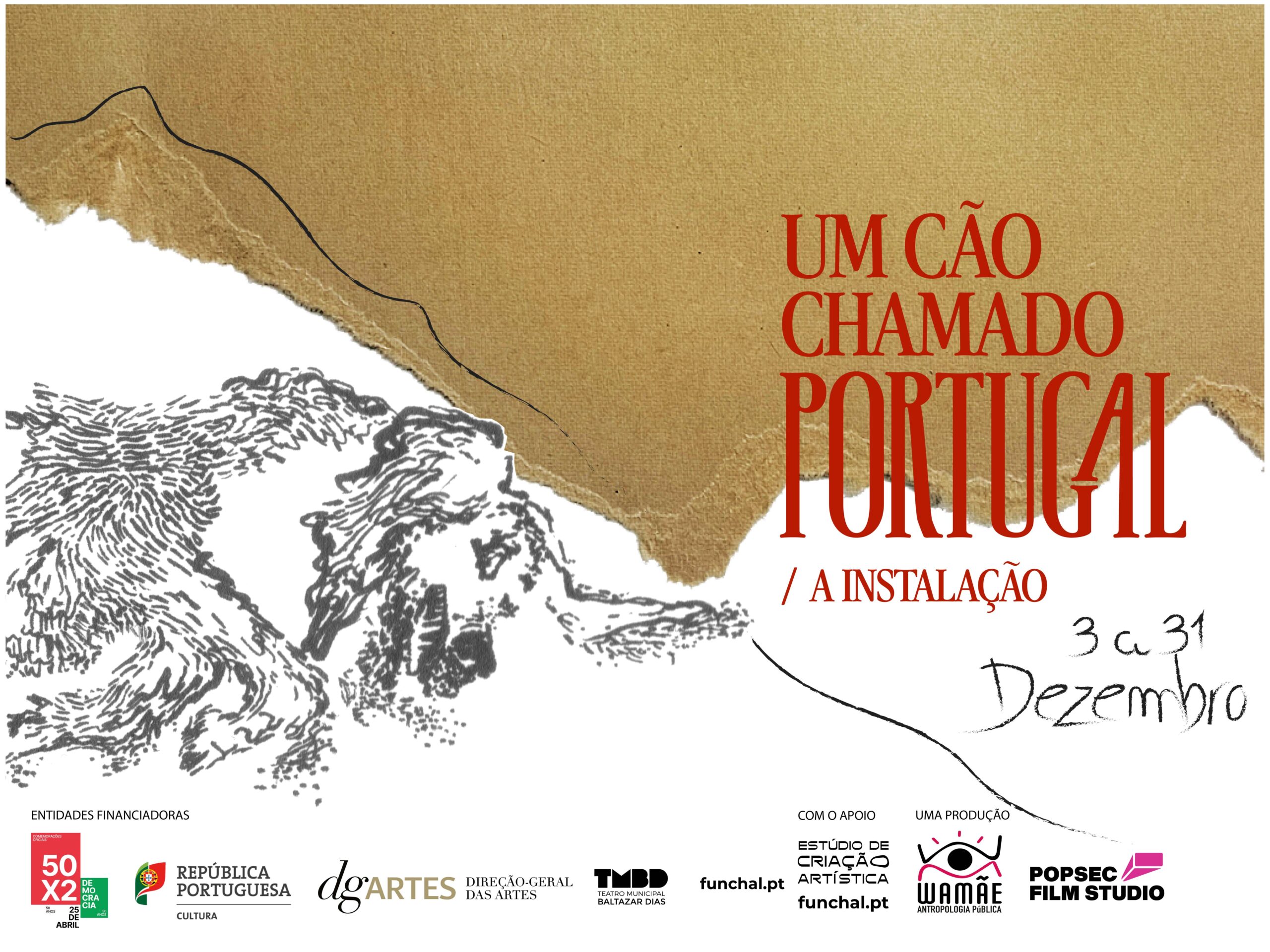 Capa Oficial do Evento UM CÃO CHAMADO PORTUGAL - A INSTALAÇÃO