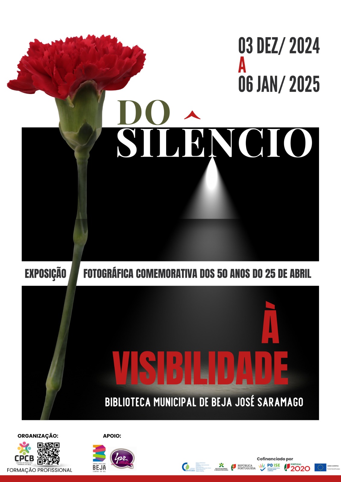 Capa Oficial do Evento Do Silêncio à Visibilidade